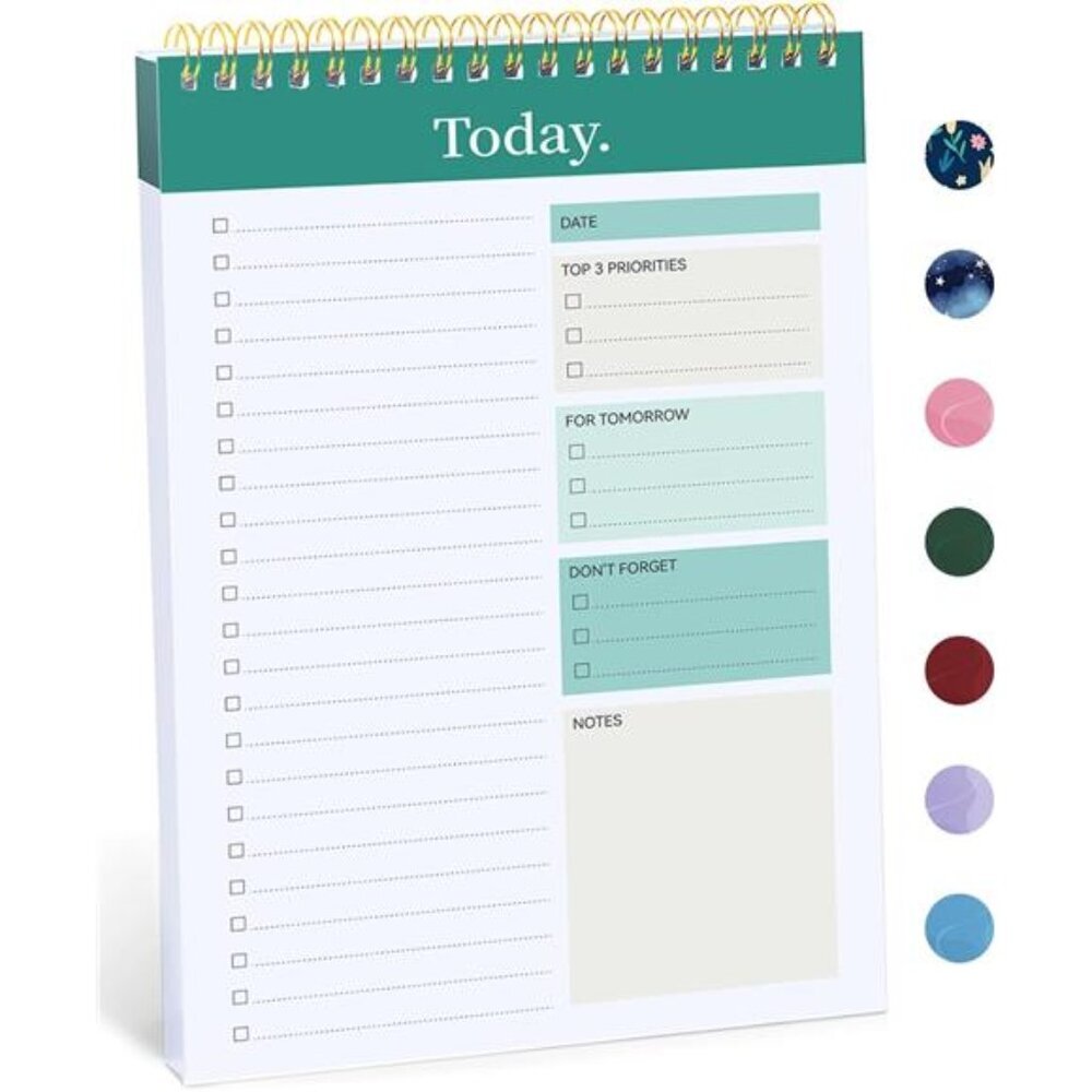 To Do List Pad - To Do List Notebook for Work 52 Sheets, Undated Daily Planner